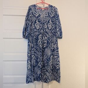 H&M Printed Midi Dress